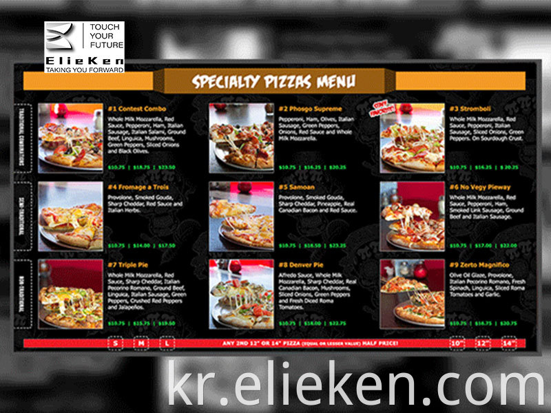 Pizza Hut Digital Menu